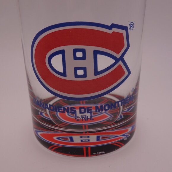 Montreal Canadiens Blue Blanc Rouge Habs Hockey Rules Y12195226 Scotch Glass - Picture 2 of 10